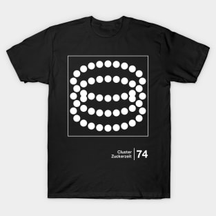 Cluster / Original Minimalist Graphic Artwork Design T-Shirt